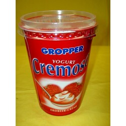 Gropper Yogurt Cremoso Erdbeercreme - 4000980122101