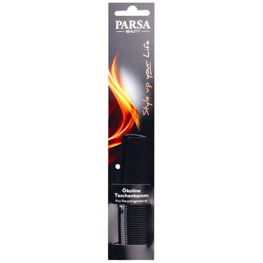 Parsa Beauty Taschenkamm schwarz - 4001065100007