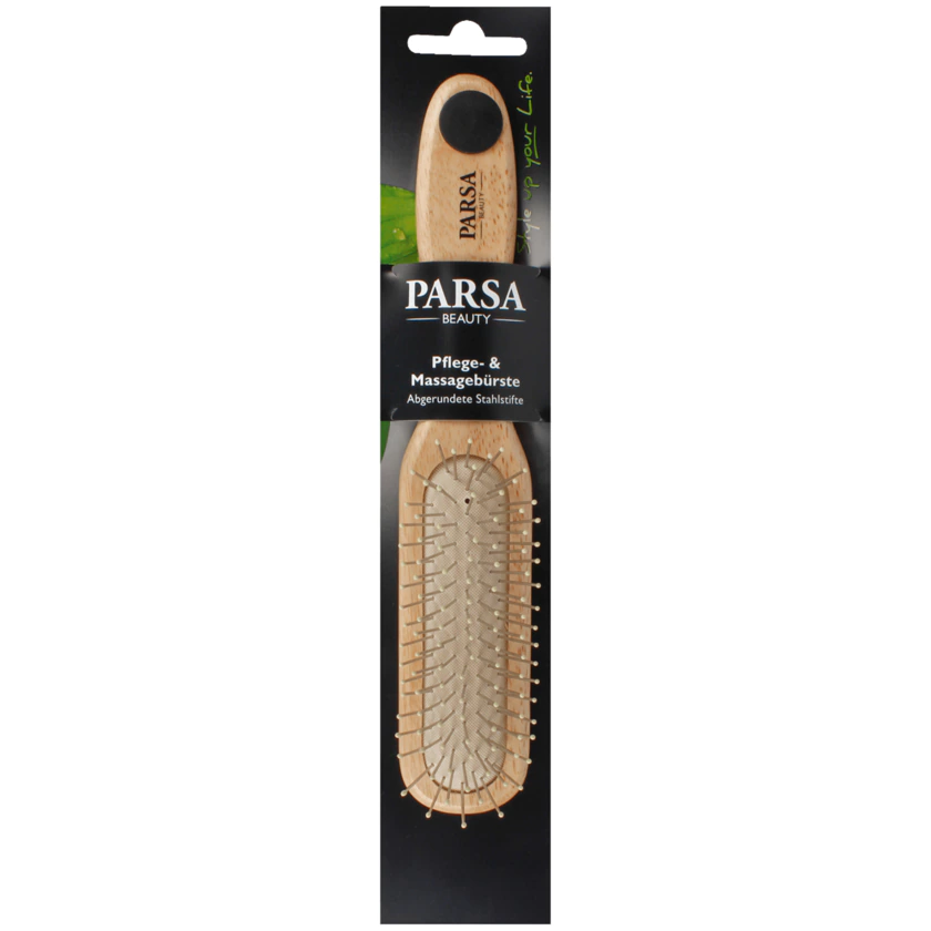 Parsa Beauty Metall-Holzhaarbürste lang - 4001065263610