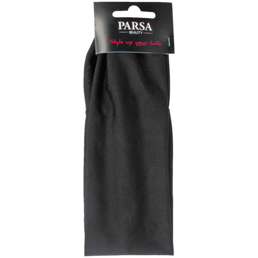 Parsa Beauty Haarband Jersey schwarz - 4001065878050