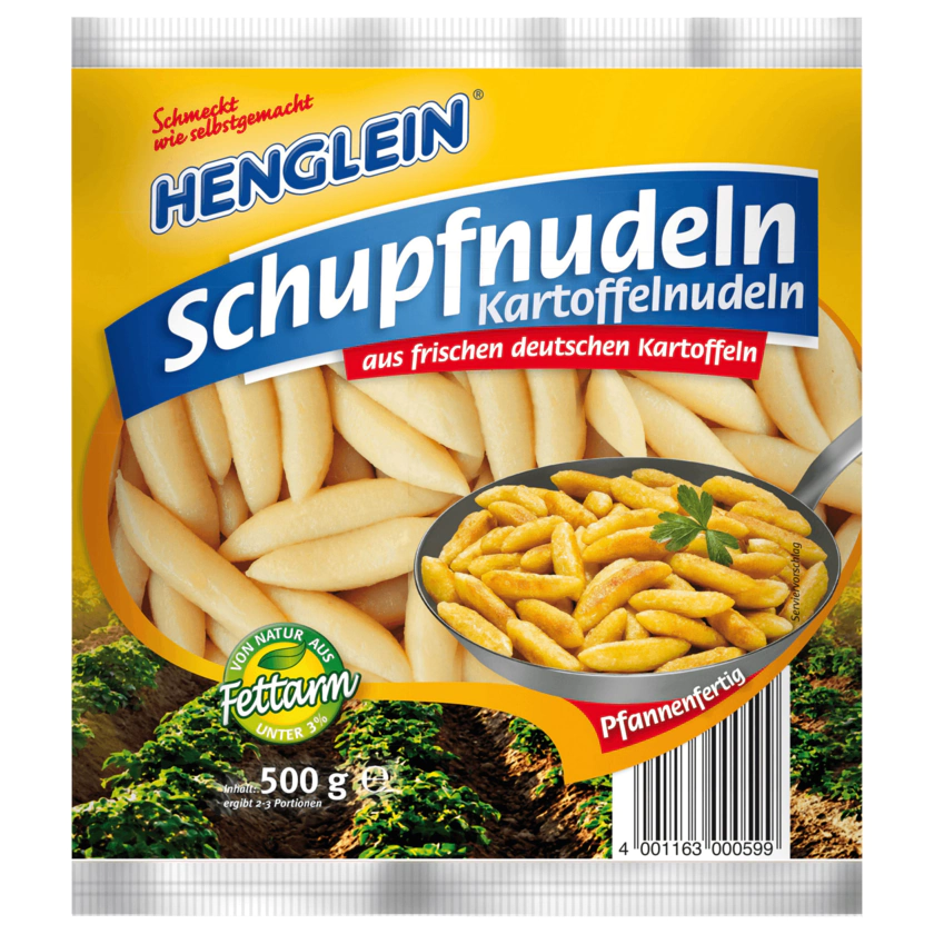 Kartoffelnudeln Schupfnudeln - 4001163000599