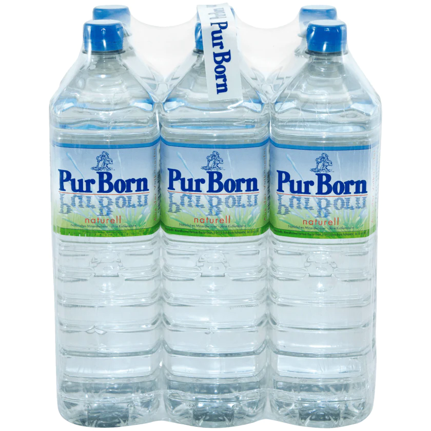 Nürburg Quelle PurBorn Naturell 6x1,5l - 4001246393051