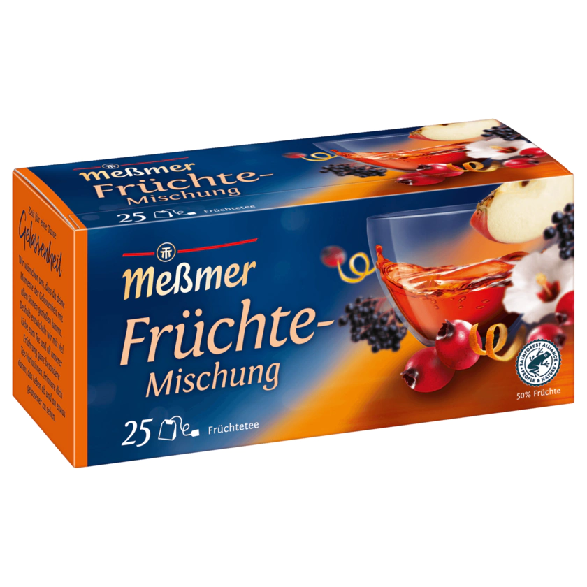 Meßmer Tee Früchte-Mischung 25ST 75G - 4001257156003