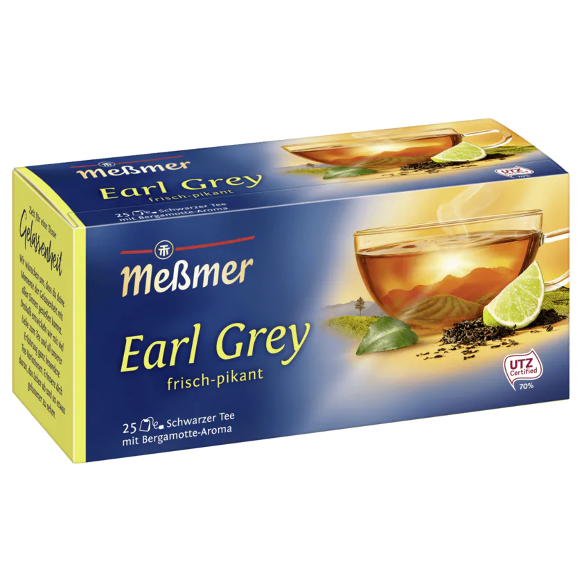 Meßmer Tee Earl Grey 25ST 43,8G - 4001257218404