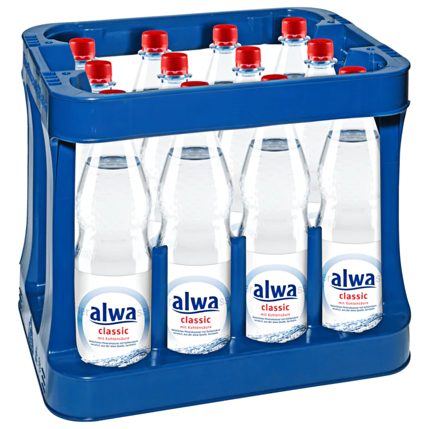 Alwa Mineralwasser Classic 12x1l - 4001428104390