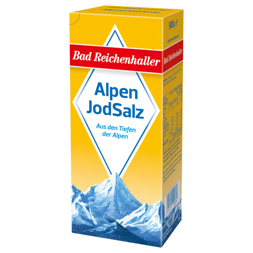 Bad Reichenhaller Jodsalz 500 g - 4001475102608