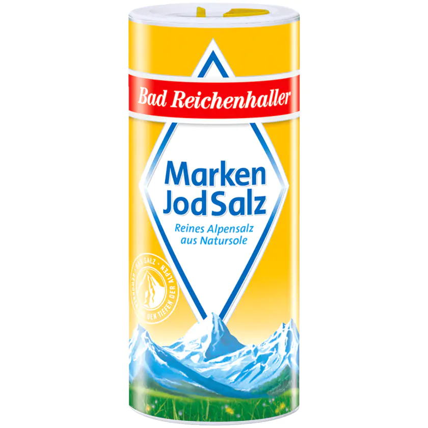 Bad Reichenhaller Alpen Jodsalz 500G - 4001475102677