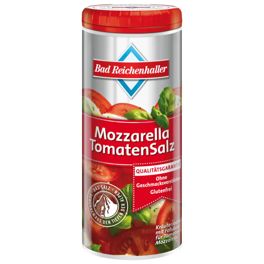 Bad Reichenhaller Mozzarella Tomaten Salz 90 g - 4001475118739