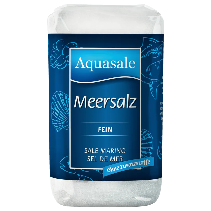 Aquasale Meersalz fein 500g - 4001475211621