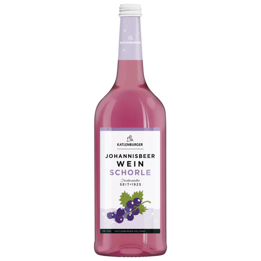 Katlenburger Johannisbeer Weinschorle 1l - 4001486982053