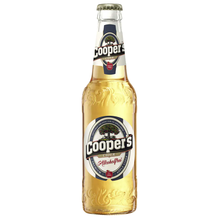 Coopers Apple Cider alkoholfrei 0,33l - 4001490024978