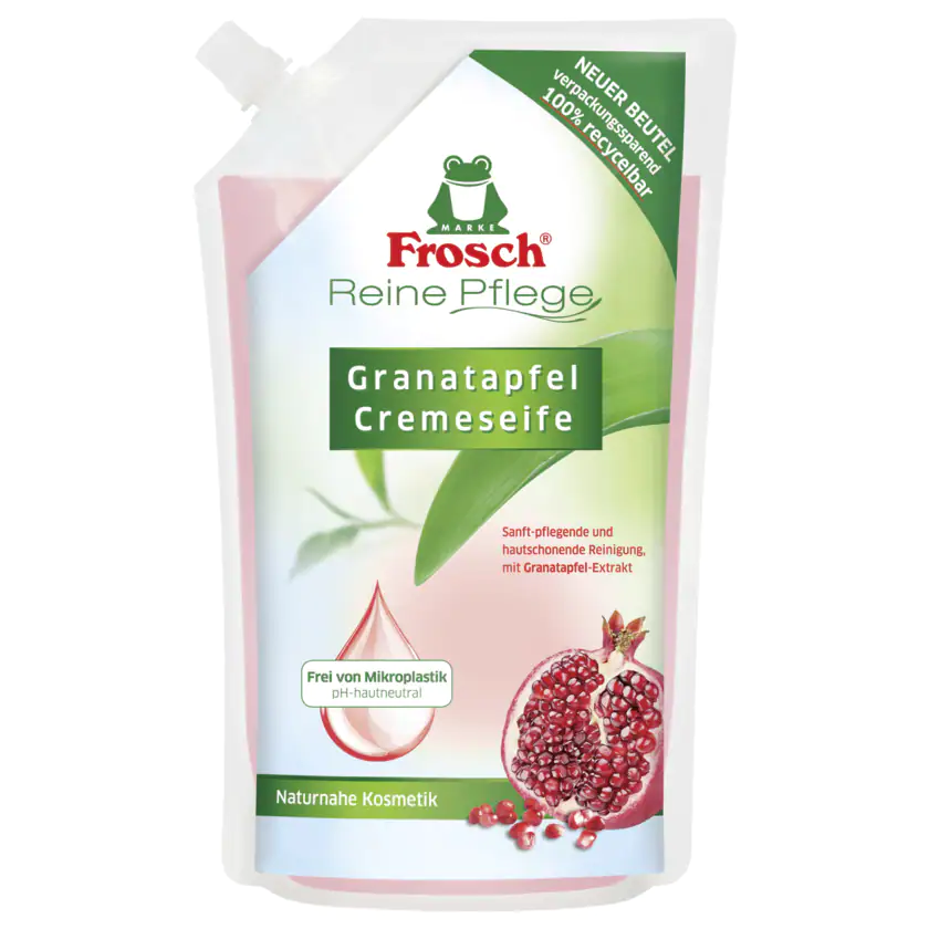 Frosch Pflegeseife Granatapfel 500ml - 4001499111198