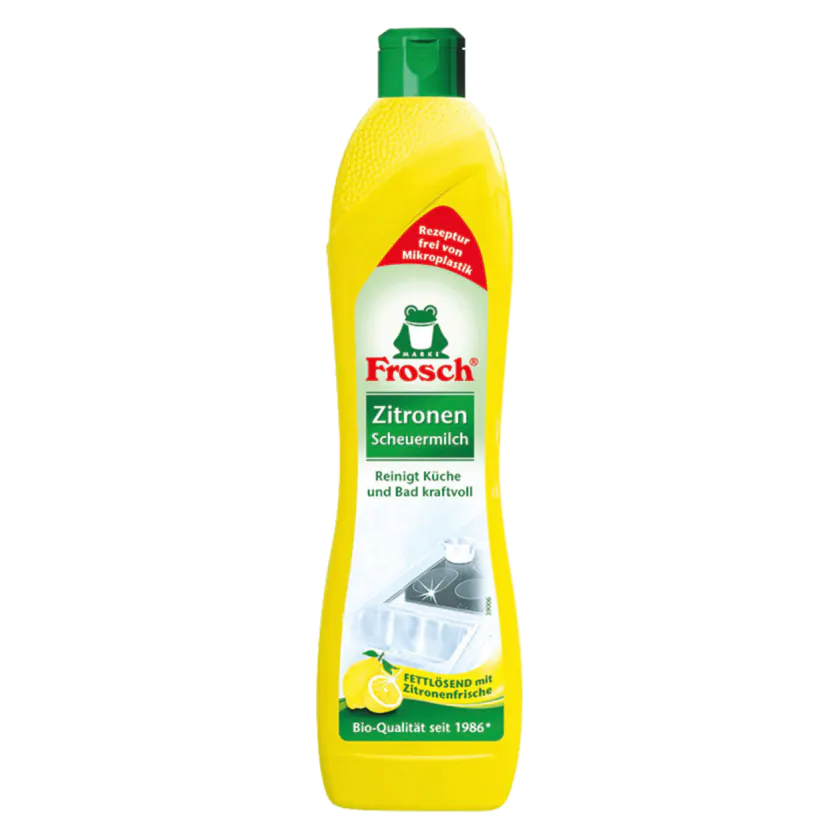 Frosch Zitronen-Scheuermilch 500ml - 4001499139796