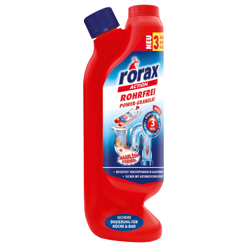 Rorax Rohrfrei Power Granulat 600g - 4001499185243