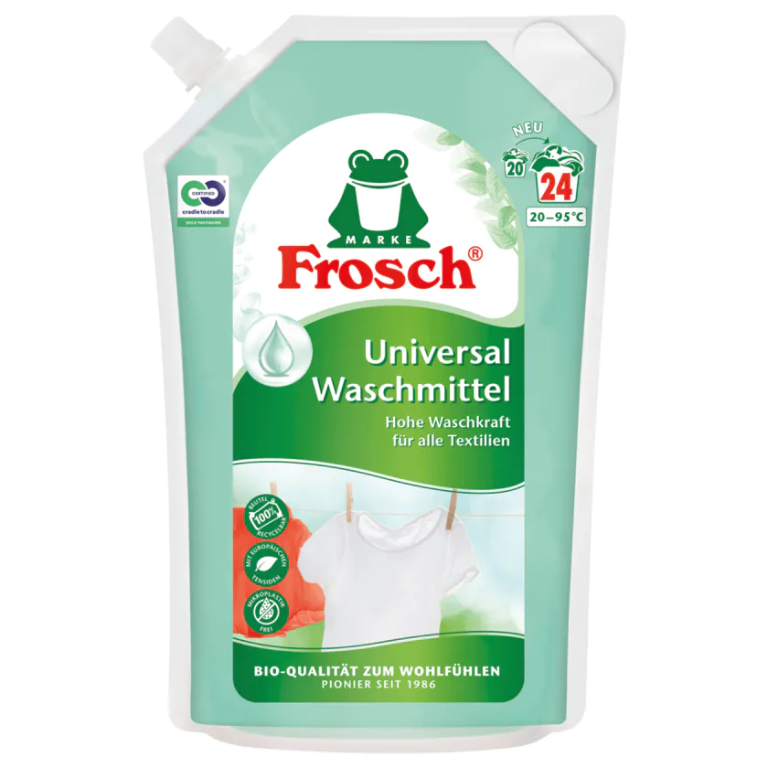 Frosch Universal Waschmittel 1,8l, 24WL - 4001499960253