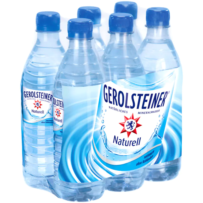 Gerolsteiner Naturell 6x0,5l - 4001513101211