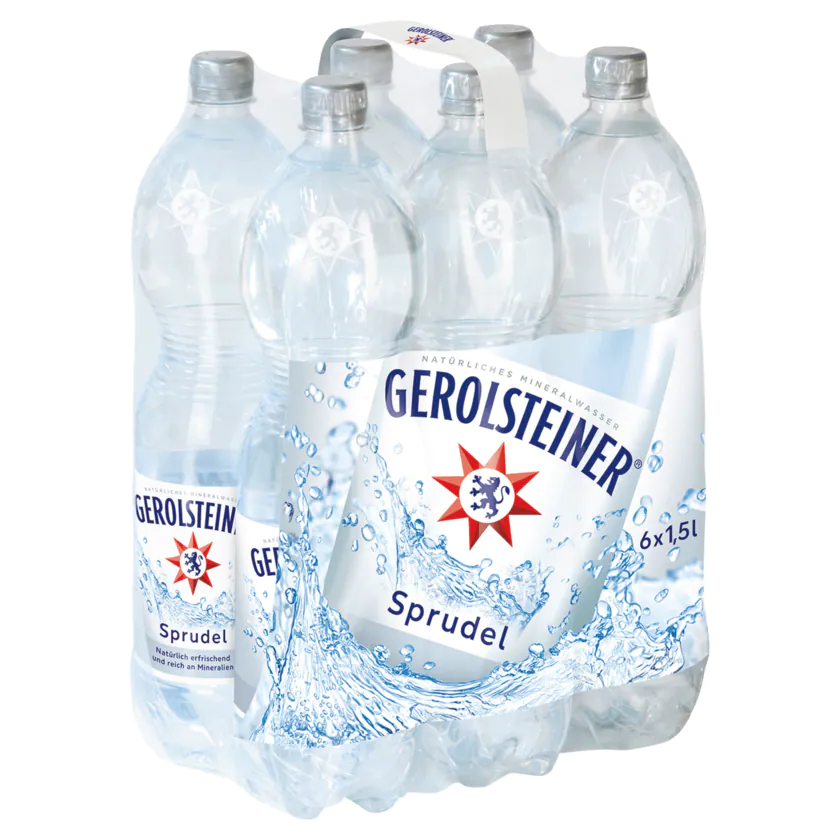 Gerolsteiner Sprudel 6x1,5l - 4001513101396