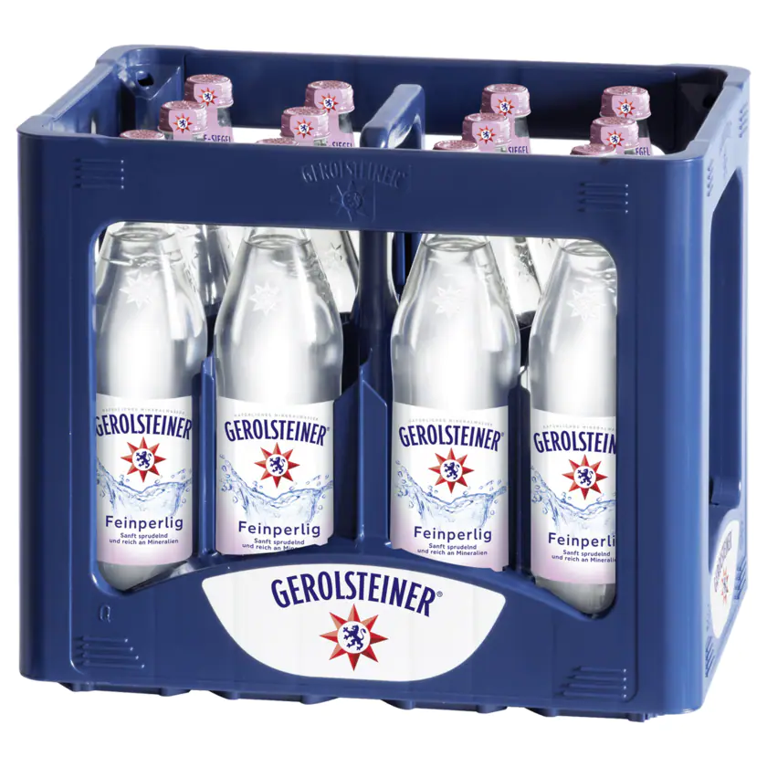 Gerolsteiner Mineralwasser Feinperlig 12x0,75l - 4001513103840