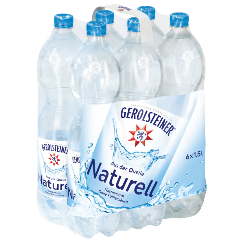 Gerolsteiner Naturell Still 6x1,5l - 4001513104120