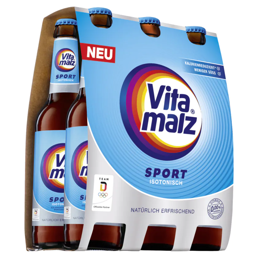 Vitamalz Sport Isotonisch 6x0,33l - 4001568703668