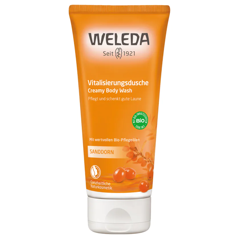 Weleda Sanddorn Vitalisierungsdusche 200ml - 4001638088282