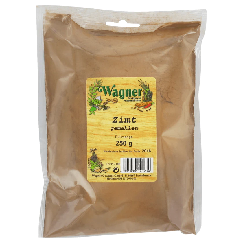 Wagner Zimt gemahlen 250g - 4001639040234