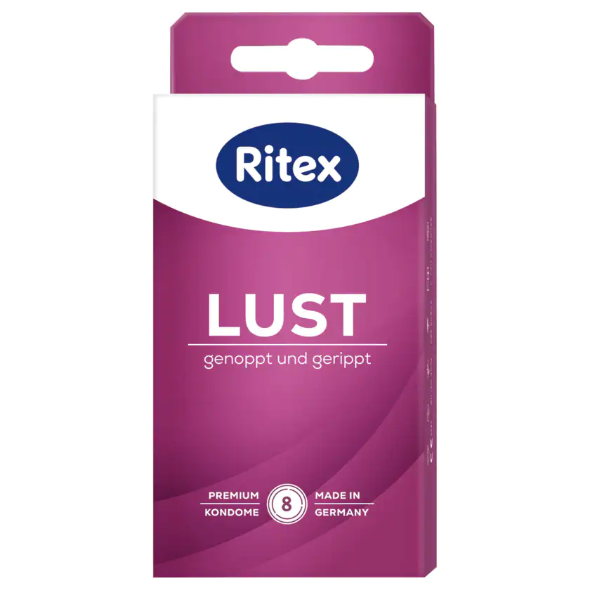 Ritex Kondome Lust 8 Stück - 4001669408035