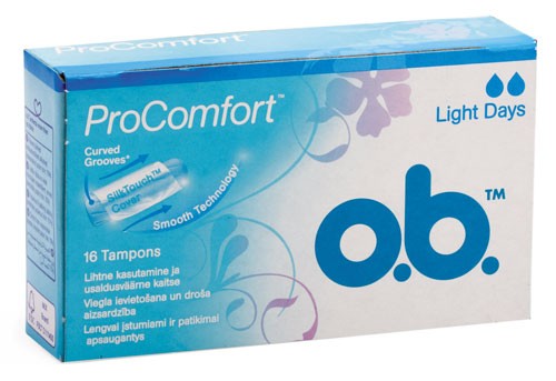 OB Pro Comfort Tampons Light Days - 4001683011532