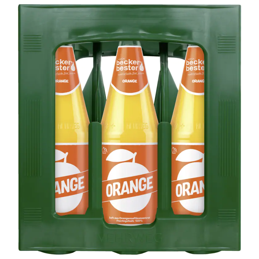 Beckers Bester Orangensaft 6x1l - 4001716115527