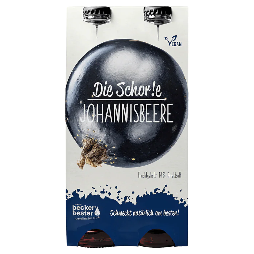 Beckers Bester Die Schorle Johannisbeere 4x0,33l - 4001716436097
