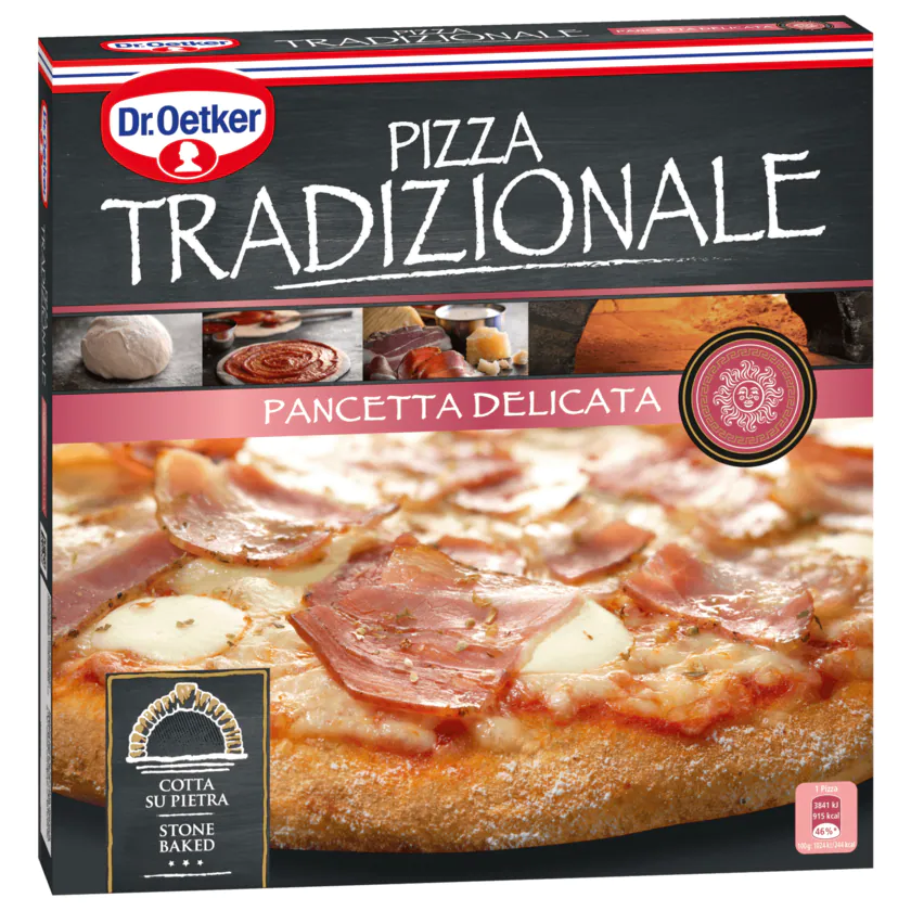Dr. Oetker Pizza Tradizionale Pancetta Delicata 390g - 4001724038412