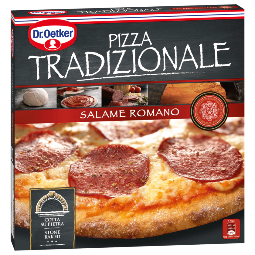 Dr. Oetker Pizza Tradizionale Salame Romana 385g - 4001724038474