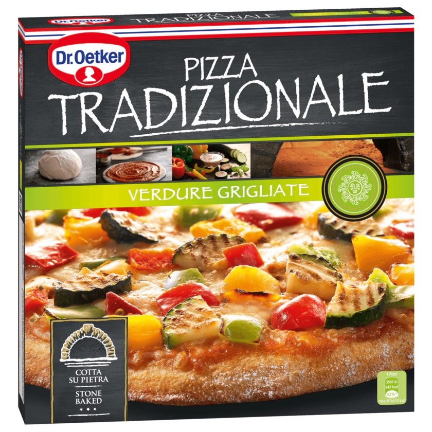 Dr. Oetker Pizza Tradizionale Verdure Grigliate 410g - 4001724038658