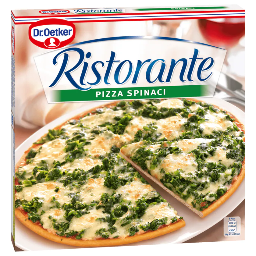 Dr. Oetker Ristorante Pizza Spinaci 390g - 4001724039020