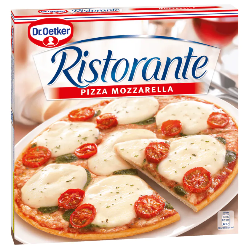 Dr. Oetker Ristorante Pizza Mozzarella 355g - 4001724039112