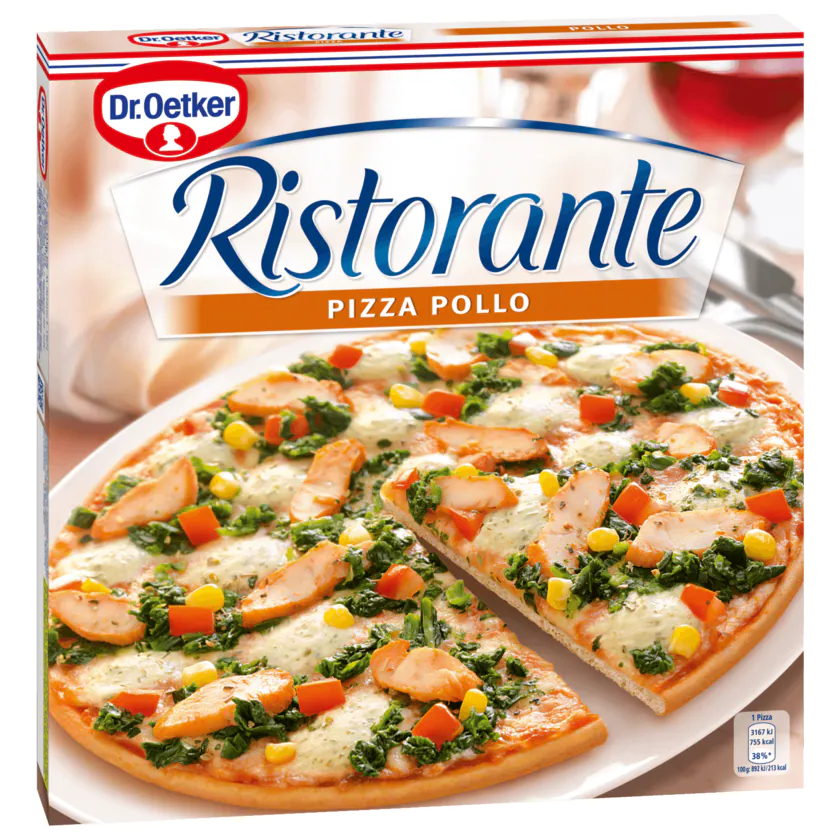 Dr. Oetker Ristorante Pizza Pollo 355g - 4001724039174