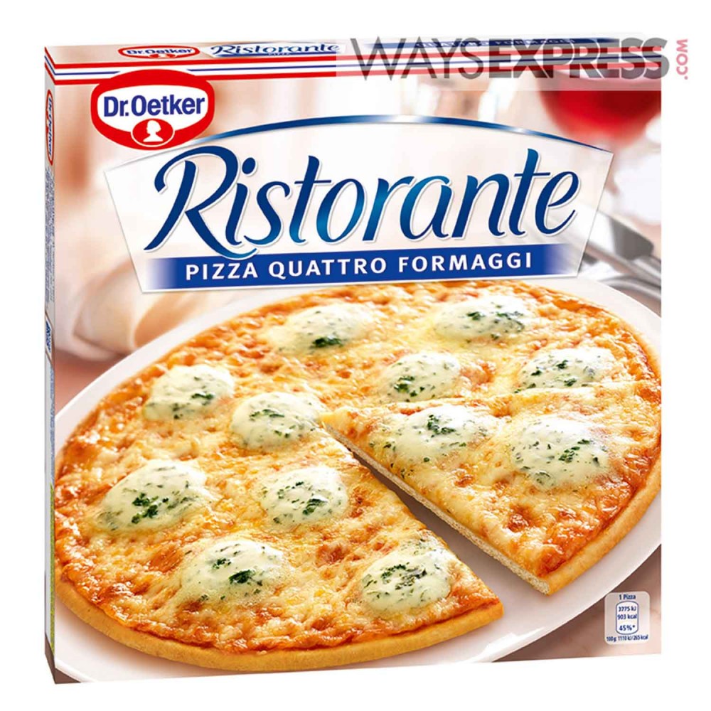 DR.OETKER PIZZA RISTORANTE QUATTRO FORMAGGI 340g - 4001724818908