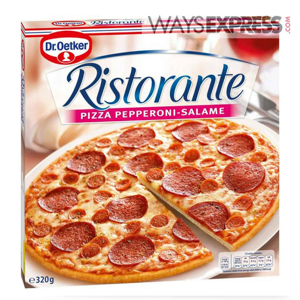 DR.OETKER PIZZA RISTORANTE SALAME 320g - 4001724819004