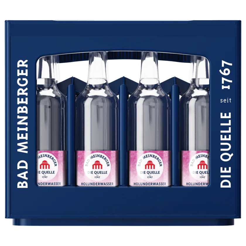 Bad Meinberger Holunderwasser 12x0,75l - 4001754011812