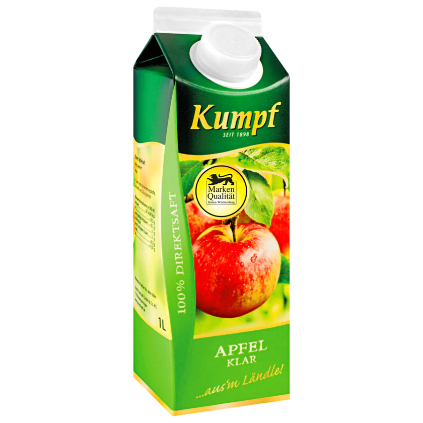 Kumpf Streuobstwiesen Apfelsaft 1l - 4001766035813