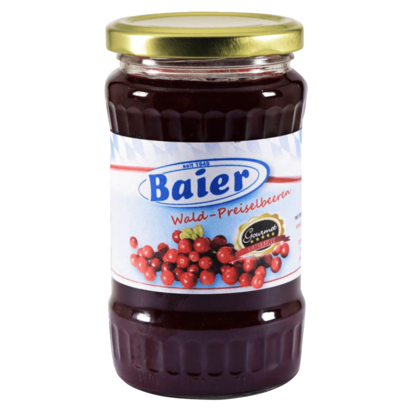 Baier Waldpreiselbeeren 370g - 4001923091201