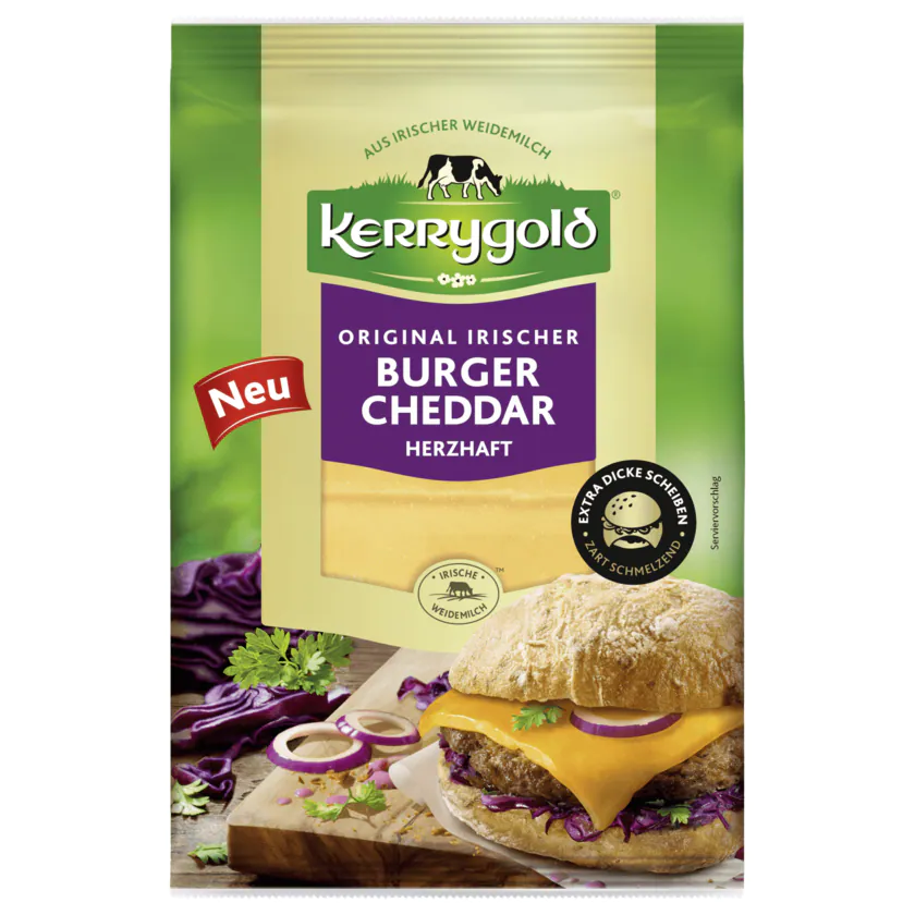 Kerrygold Burger Cheddar 150g - 4001954302536