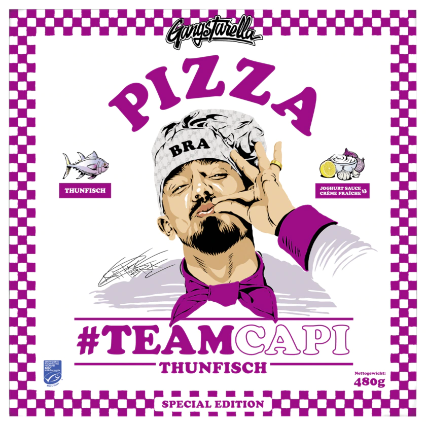 Gangstarella Pizza Thunfisch 480g - 4002084120465