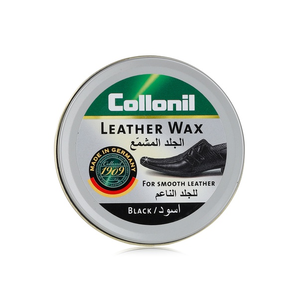 Collonil leather wax tin black 50ml - Waitrose UAE & Partners - 4002092738027