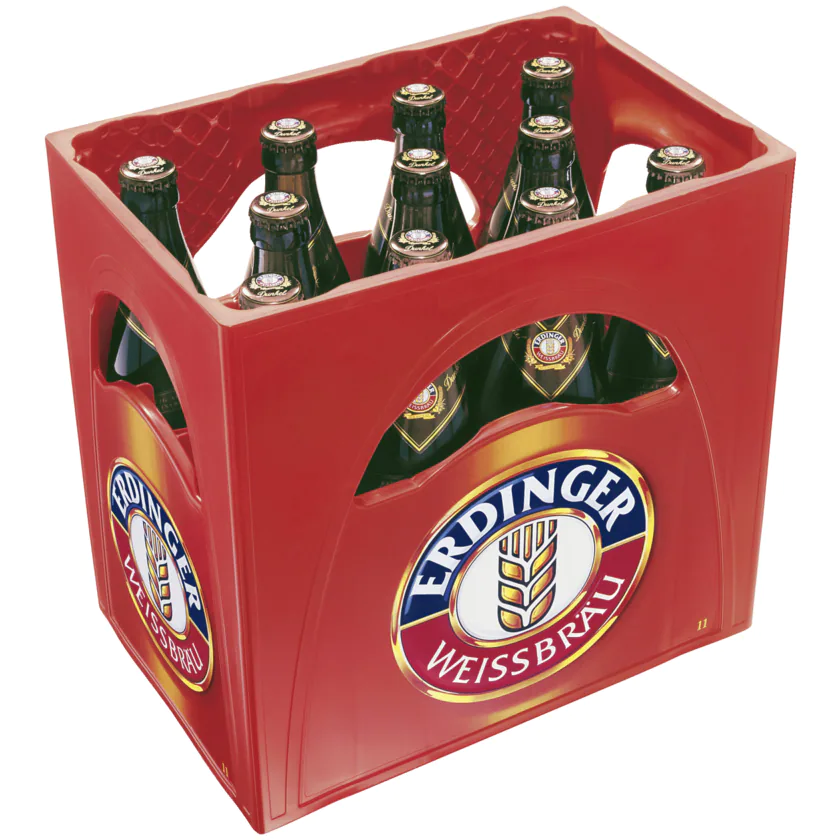 Erdinger Weißbier Dunkel 11x0,5l - 4002103010432