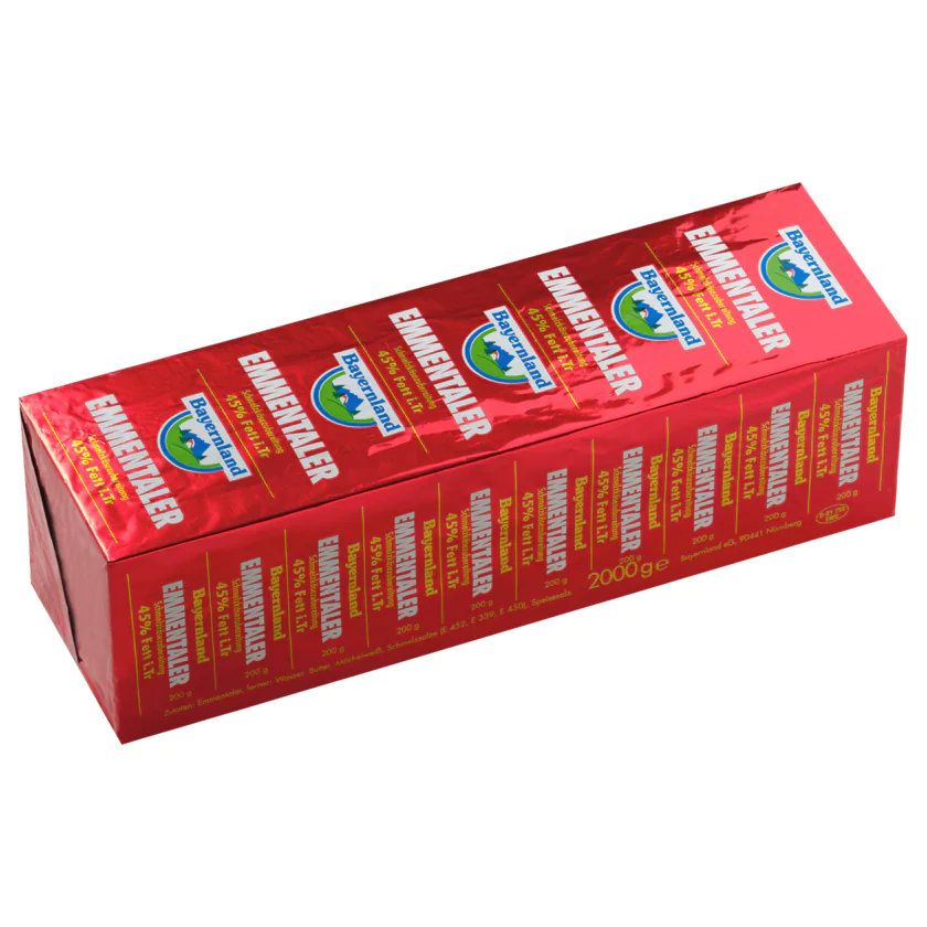 Bayernland Emmentaler Schmelzkäse - 4002174022716