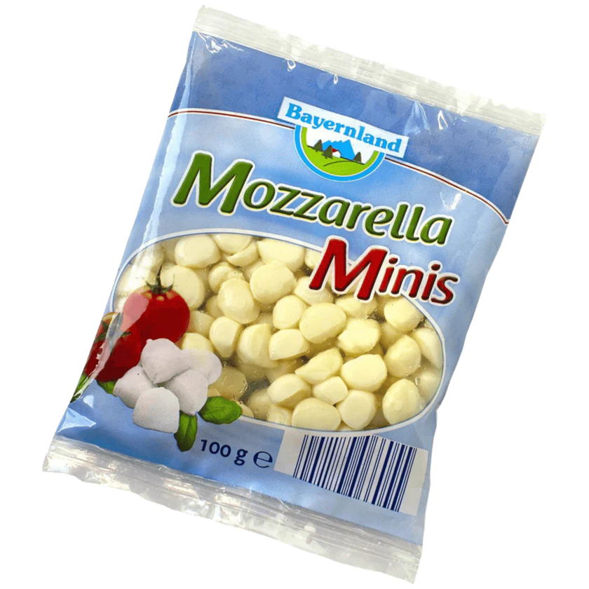 Bayernland Mozzarella Minis 100g - 4002174066055