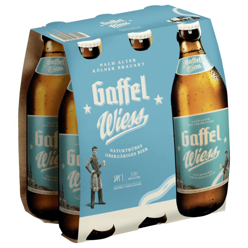 Gaffel Wiess 6x0,33l REWE.de - 4002208036221