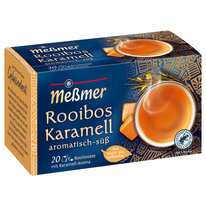 Meßmer Tee Rooibos Karamell 20ST 40G - 4002221003330