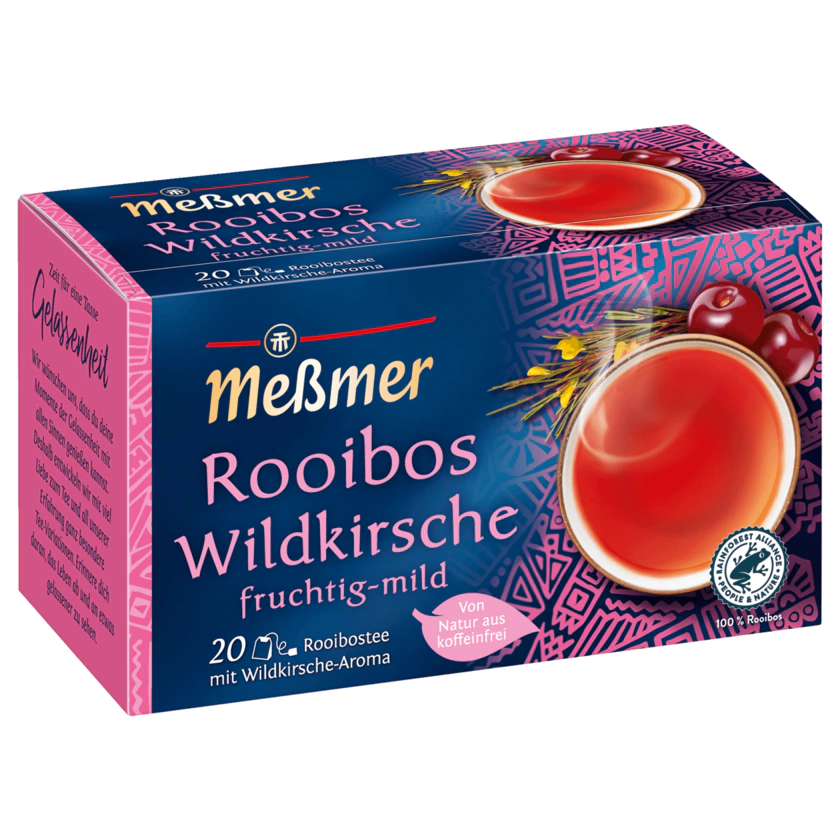 Meßmer Tee Rooibos Wildkirsche 20ST 40G - 4002221007093